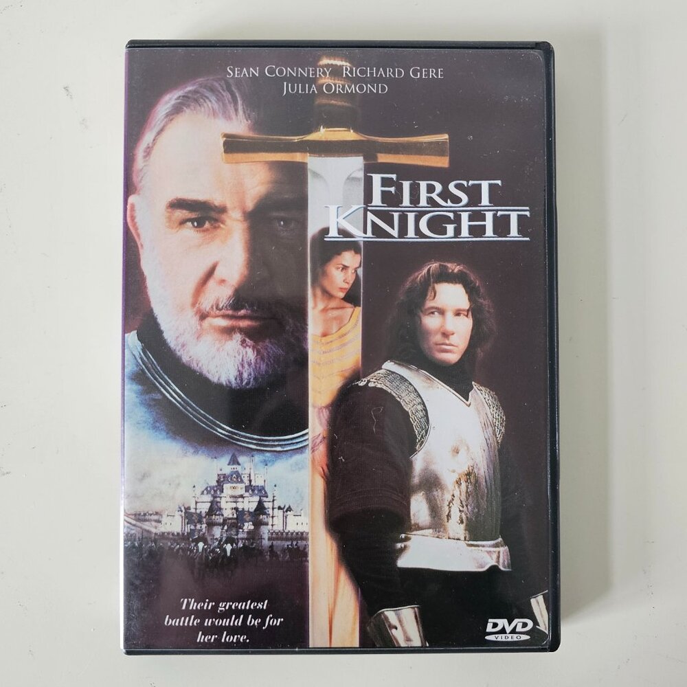 First Knight DVD 1995 - Sean Connery, Richard Gere, Julia Ormond